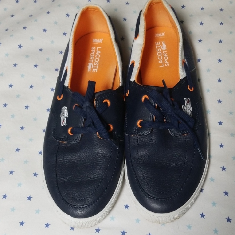 Lacoste boat shoes